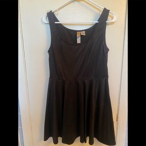 Black skater dress
